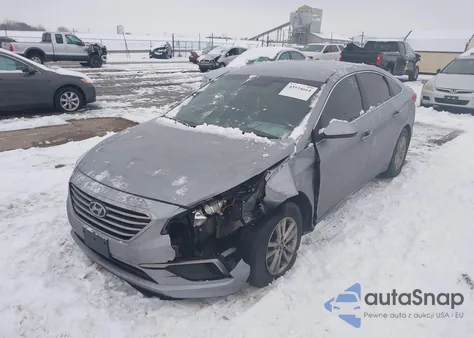 2017 Hyundai Sonata Se z USA, uszkodzony, nr VIN 5NPE24AF8HH448138